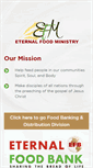 Mobile Screenshot of eternalfoodministry.org